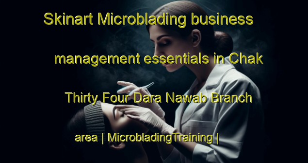 Skinart Microblading business management essentials in Chak Thirty Four Dara Nawab Branch area | MicrobladingTraining | MicrobladingClasses | SkinartTraining-Pakistan